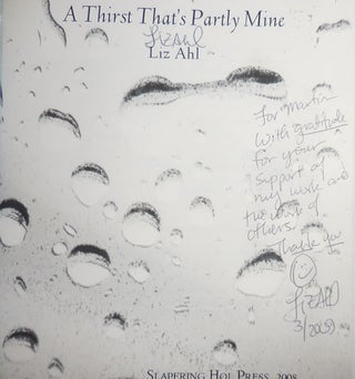 A Thirst That's Partly Mine (Inscribed)