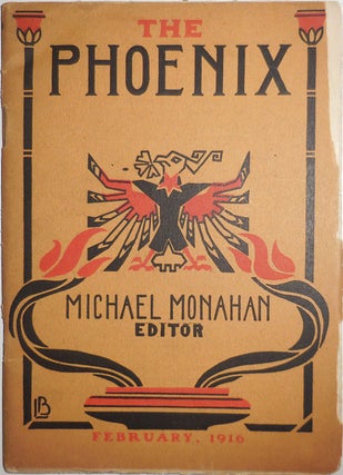 Item #29538 The Phoenix February 1916. Michael Monahan, Lafcadio Hearn Guy De Maupassant