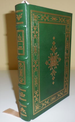 Item #29542 A Bell For Adono (Signed Leatherbound Edition). John Hersey