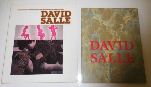 Item #29740 Two Artist Catalogs (David Salle Mario Diacono Gallery and David Salle ICA ). David Art - Salle.