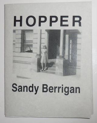 Item #29780 Hopper (Signed). Sandy Berrigan