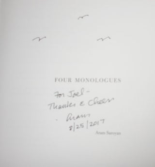 Four Monoluges (Inscribed)