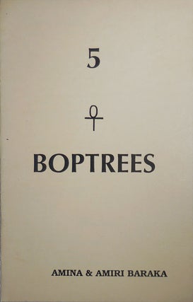 Item #29925 5 Boptrees (Variant in Pale Yellow Wrappers). Amina Baraka, Amiri