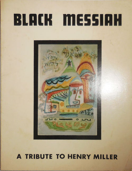 Item #30099 Black Messiah (Inscribed by Editor). John Bennett, Henry Miller.