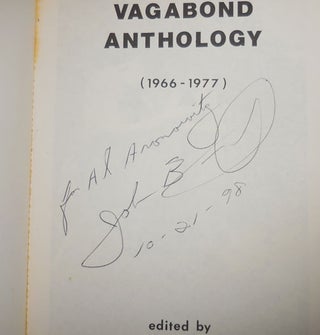 Vagabond Anthology (Inscribed by Bennett to Al Aronowitz)