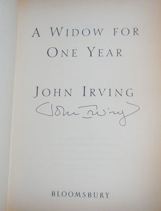 A Widow For One Year (Signed)
