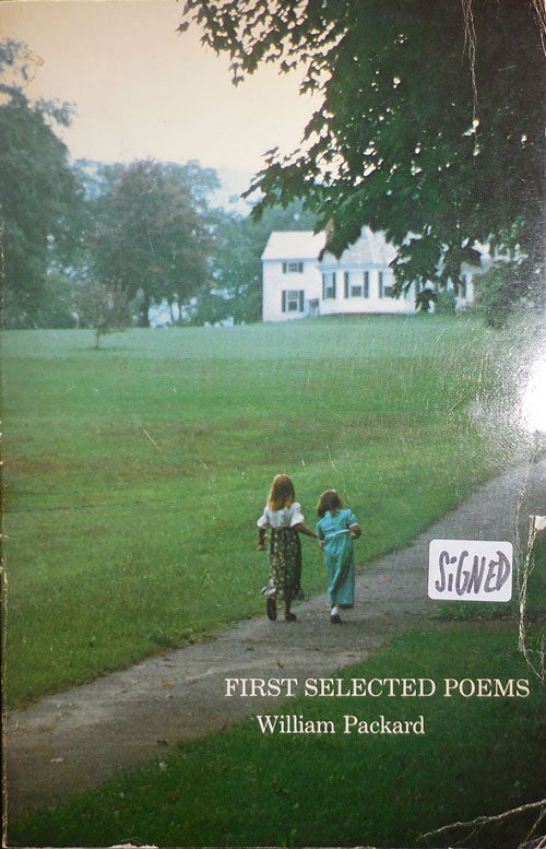 Item #30596 First Selected Poems (Inscribed). William Packard.