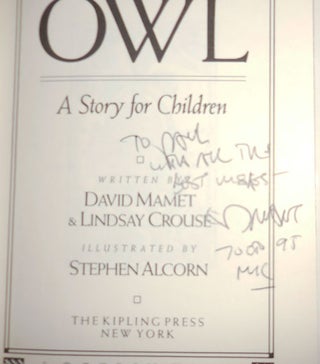 The Owl A Story For Children
