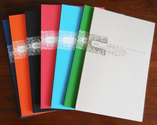 Item #30985 CUE A Journal of Prose Poetry 7 Issues. James Poetry Magazines - Tate, David Lehman,...