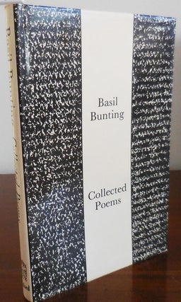 Item #31043 Collected Poems. Basil Bunting