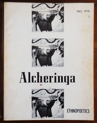 Item #31100 Alcheringa Ethnopoetics #1 (Inscribed by Rothenberg). Jerome Rothenberg, Dennis Tedlock
