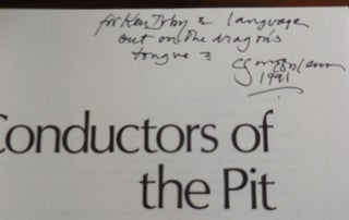 Conductors of the Pit (Inscribed by Eshleman to fellow poet Kenneth Irby); Major Works by Rimbaud, Vallejo, Cesaire, Artaud, Holan