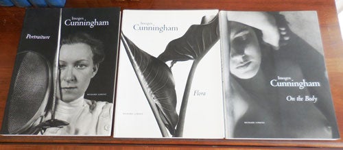 Item #31110 Flora / On The Body / Portraiture (Three Volume Set). Imogen with Photography - Cunningham, Richard Lorenz.
