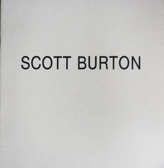 Item #31139 Scott Burton Sculpture Not Previously Exhibited. Scott Art - Burton