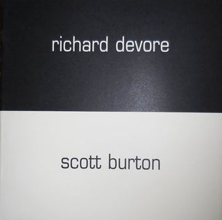 Item #31140 Scott Burton Richard DeVore Touching Sculpture. Art - Richard Devore / Scott Burton