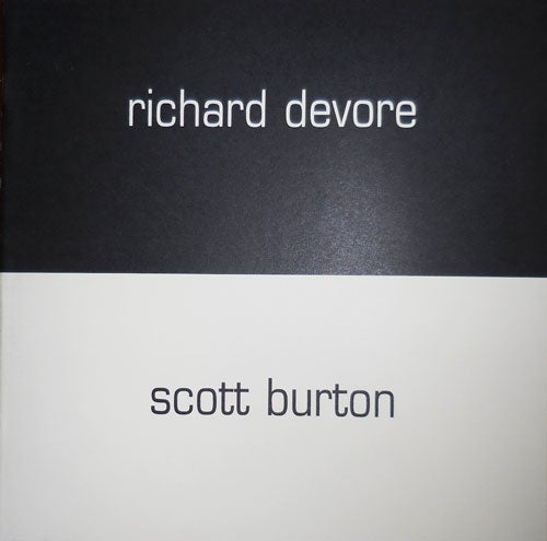 Item #31140 Scott Burton Richard DeVore Touching Sculpture. Art - Richard Devore / Scott Burton.