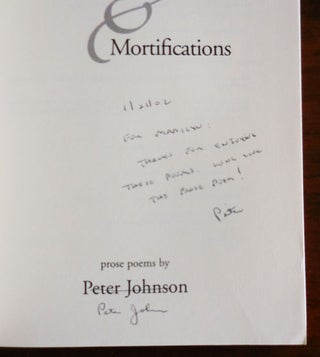Miracles & Mortifications (Inscribed)