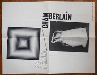 Item #31259 Exhibition Announcement Poster Leo Castelli (1962). Art Poster - Frank Stella / John...