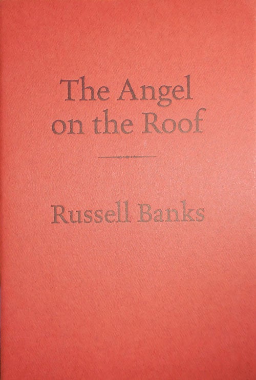 Item #31275 The Angel on the Roof - Djinn (Signed). Russell Banks.