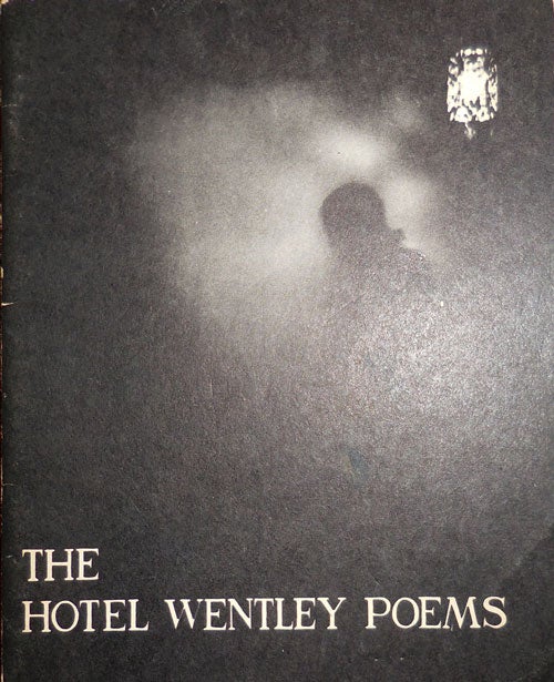 Item #31318 The Hotel Wentley Poems. John Wieners.