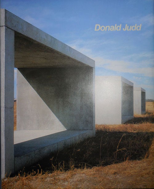 Item #31398 Donald Judd. Barbara Art - Haskell, Donald Judd.
