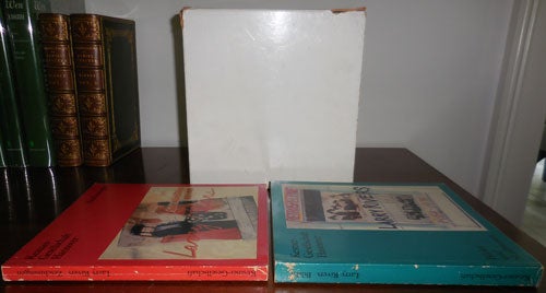 Item #31408 Larry Rivers Retrospektive (Zeichnungen with Bilder und Skulpturen (Two Volume Set in Cardboard Slipcase). Carl Art - Haenlein, Larry Rivers.