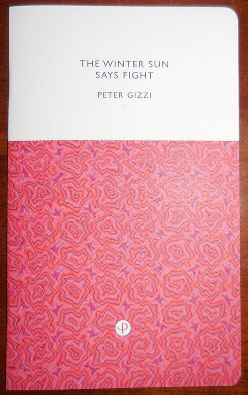 Item #31536 The Winter Sun Says Fight (Signed). Peter Gizzi.