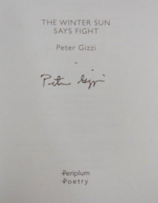 The Winter Sun Says Fight (Signed)