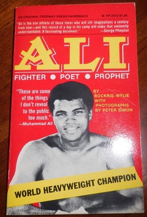 Item #32015 Ali Fighter Poet Prophet. Boxing - Bokris - Wylie, Muhammad Ali