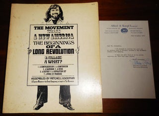 Item #32051 The Movement Toward A New America The Beginnings of a Long Revolution (A Collage) A...