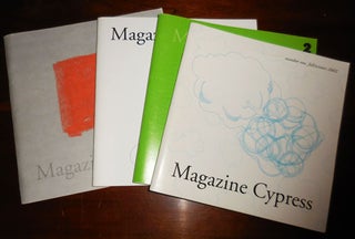 Item #32069 Magazine Cypress No. 1 through No. 4. Dana Ward, Jim Behrle Anselm Berrigan,...