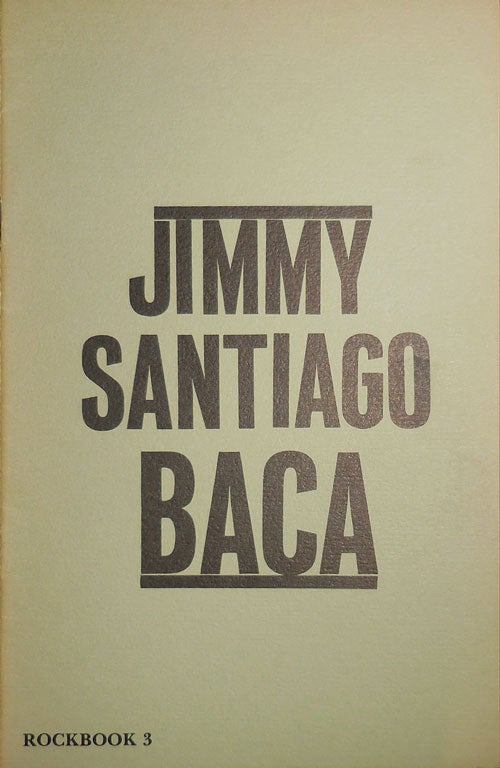 Item #32166 Jimmy Santiago Baca. Jimmy Santiago Baca.