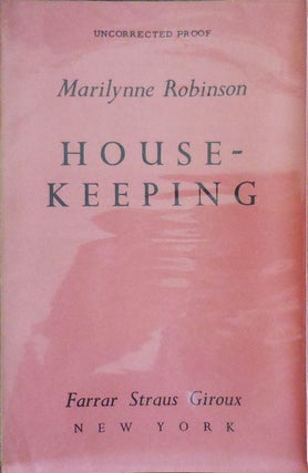 Item #32312 Housekeeping. Marilynne Robinson