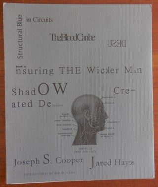 Item #32359 Insuring the Wicker Man Shadow Created Delusion. Artist Book - Joseph S. Cooper,...