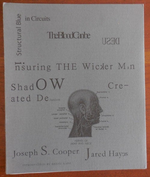 Item #32359 Insuring the Wicker Man Shadow Created Delusion. Artist Book - Joseph S. Cooper, Jared Hayes.