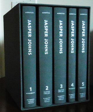 Item #32520 Jasper Johns Catalogue Raisonne of Painting and Sculpture (Five Volumes in Slipcase)....