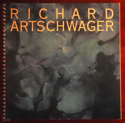 Item #32543 Richard Artschwarger 4 October To 25 October 1986. Richard Art - Artschwager.