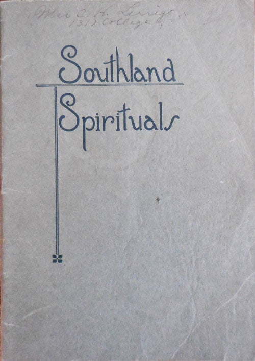Item #32664 Southland Spirituals. Homer Rodeheaver.