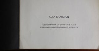 Item #32987 Alan Charlton; Drawings of Eight Paintings 1970. Alan Art - Charlton