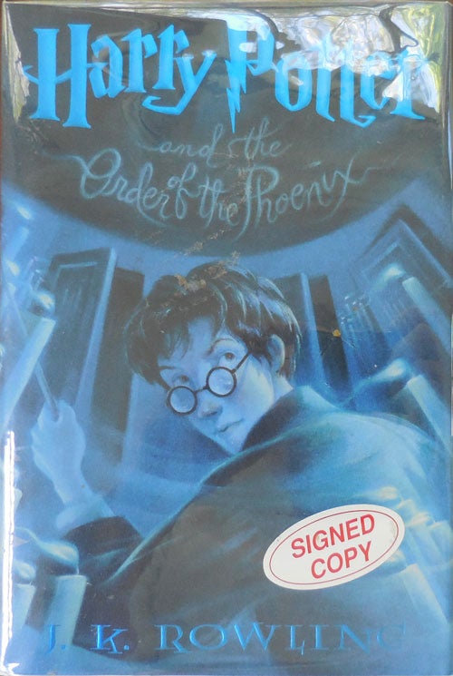 Item #33077 Harry Potter and the Order of the Phoenix (Signed by Illustrator). J. K. Children's - Rowling, Mary Grandpre.