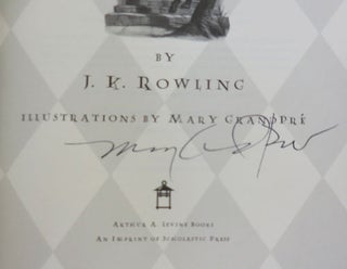 Harry Potter and the Order of the Phoenix (Signed by Illustrator)