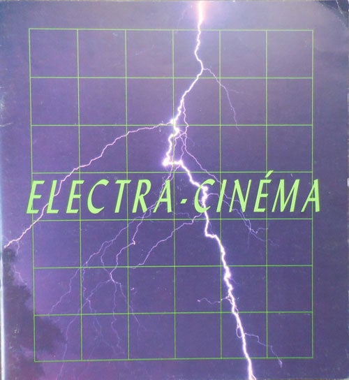 Item #33103 Electra-Cinema. Cinema - Jean-Marie Boeglin, Aude Bodet.