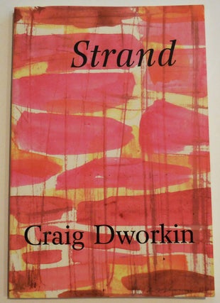 Item #33172 Strand (Inscribed). Craig Dworkin