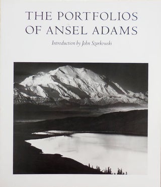 Item #33234 The Portfolios of Ansel Adams. Ansel Photography - Adams