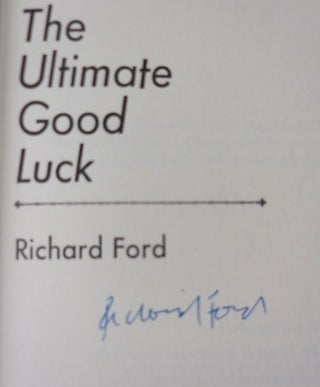The Ultimate Good Luck (Signed)