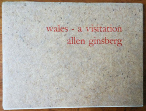 Item #33260 Wales - A Visitation July 29, 1967 (Signed). Allen Beats - Ginsberg.