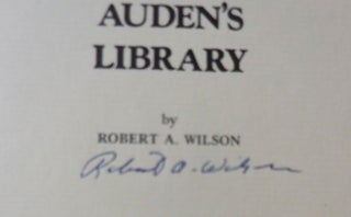 Auden's Library (Signed)