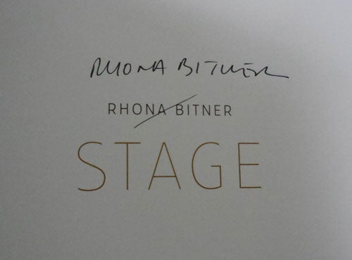 Item #33325 Stage (Signed). Rhona Photography - Bitner.
