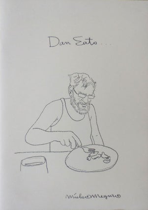 Item #33346 Dan Eats (Signed Limited). Mieko Artist Book - Meguro