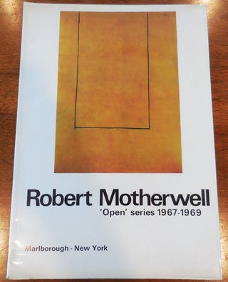 Item #33442 Robert Motherwell Open Series 1967 - 1969. Robert Art - Motherwell